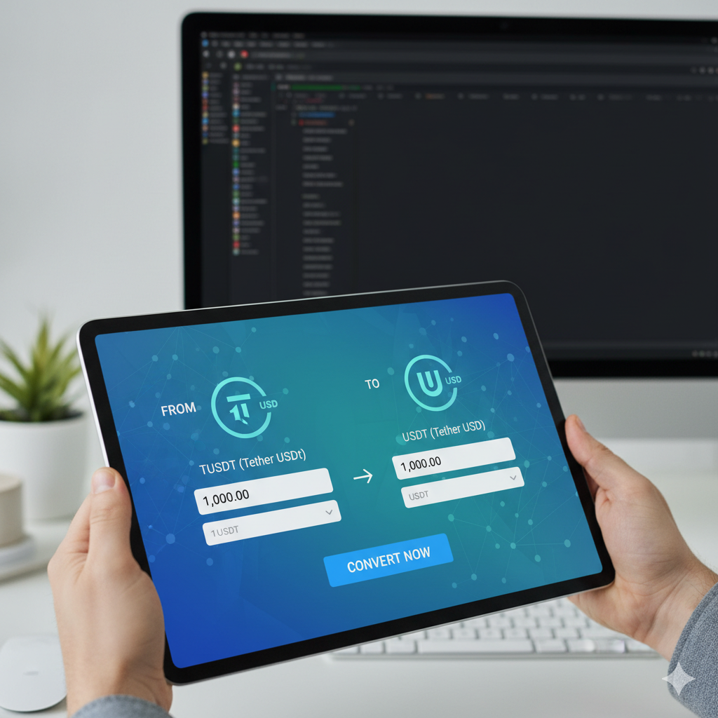 convert tusdt to usdt