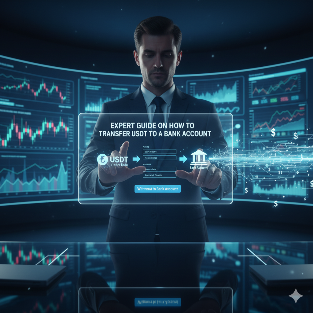 transfer usdt to a bank account