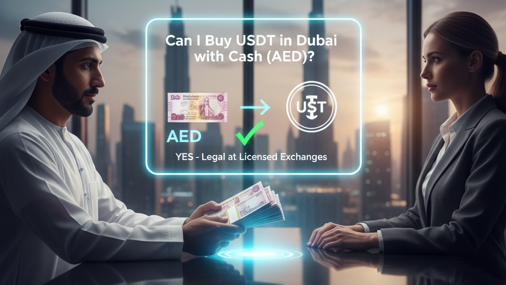 Can I Buy USDT in Dubai with Cash (AED)?