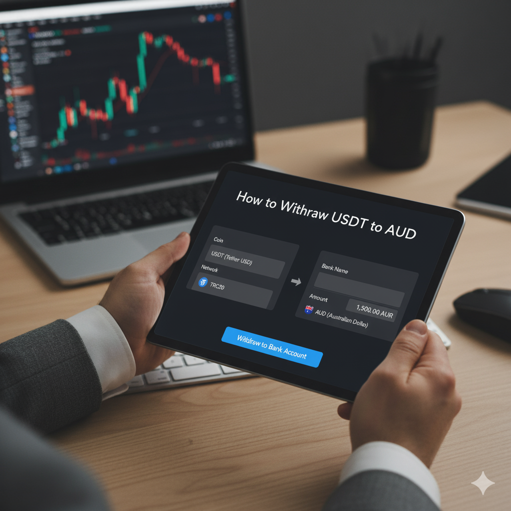 withdraw usdt to aud