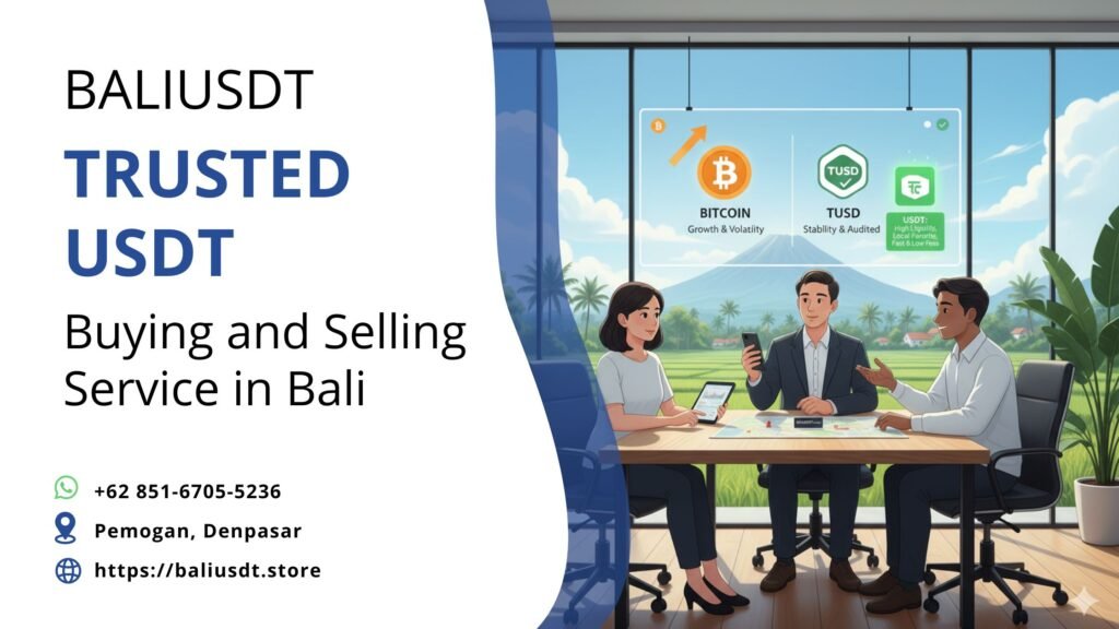 Is It Better to Sell Bitcoin for TUSD or USDT in Bali?