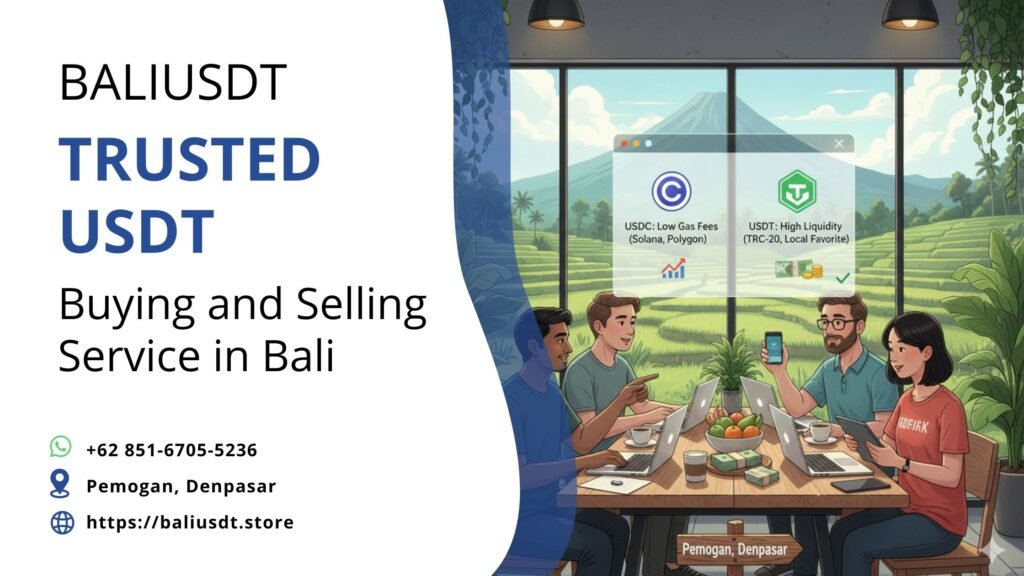 Is It Cheaper to Send USDC or USDT for Your Bali Trip?