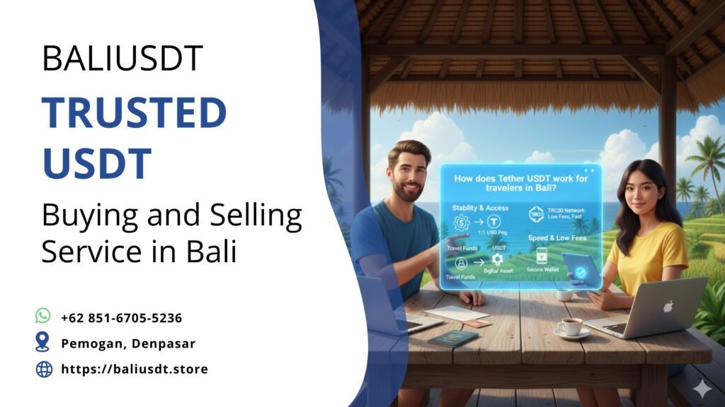 How does Tether USDT work for travelers in Bali?