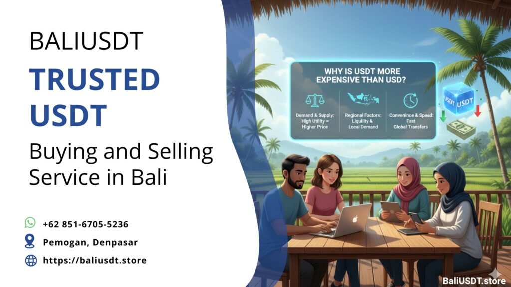 Why is USDT More Expensive Than USD? A Guide for Bali Expats