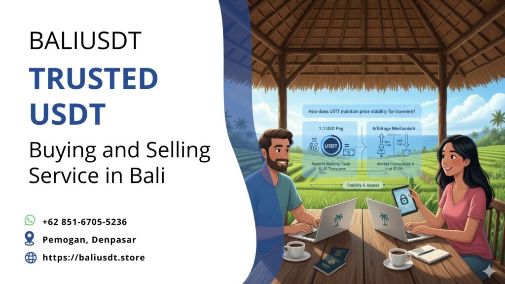 How does USDT stay stable for travelers in Bali?