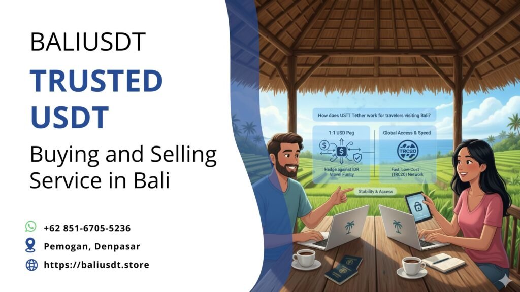 How does USDT Tether work for travelers visiting Bali?