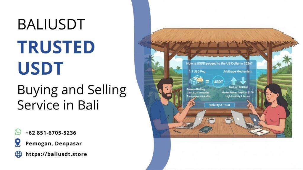 How is USDT pegged to USD? A Guide for Bali Travelers