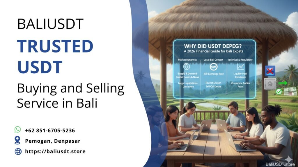 Why Did USDT Depeg? A 2026 Financial Guide for Bali Expats