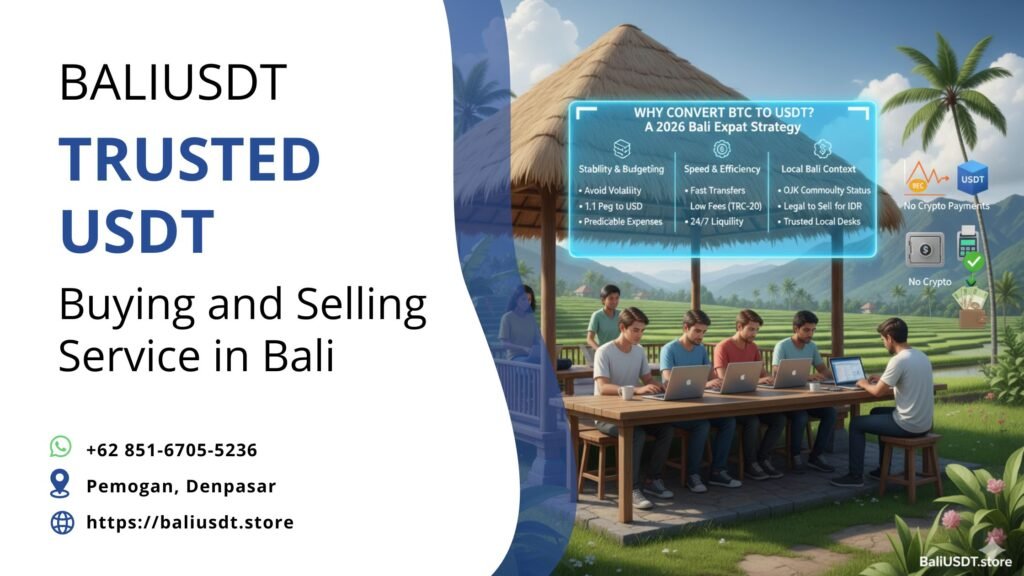 Why Convert BTC to USDT? A 2026 Bali Expat Strategy