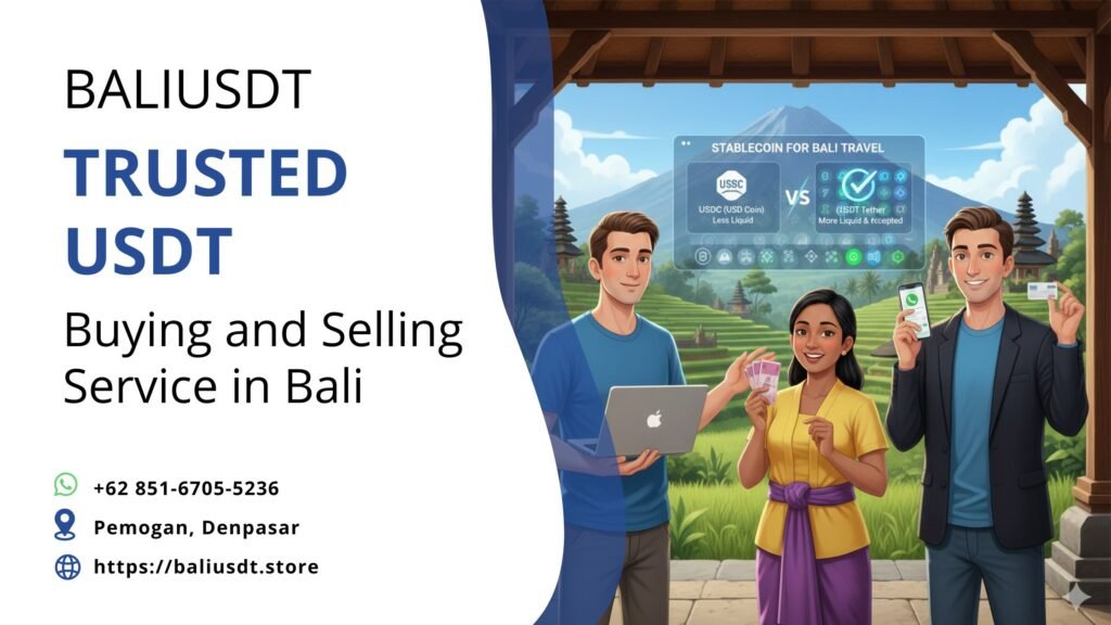 Is USDT better than USDC for your Bali trip? Compare liquidity, safety, and ease of exchange to IDR. Choose the best stablecoin for your island adventure