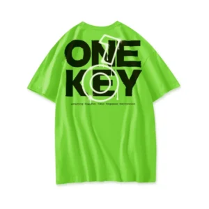 Home onekey classic green t shirt